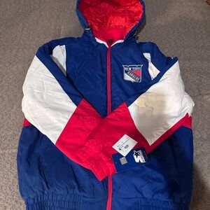 Brand New NY Rangers Starter Jacket Size Large
